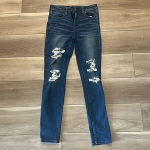 American Eagle Next Level Stretch High Rise Jegging Size 10 Long